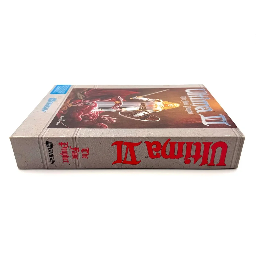 Ultima‎ VI The False Prophet PC Tandy Big Box 5.25 Floppy Cloth Map Lot